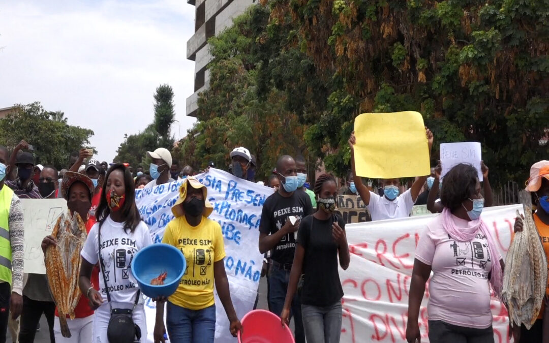 Namibe: Manifestação ” peixe sim, petróleo não” sem incidentes