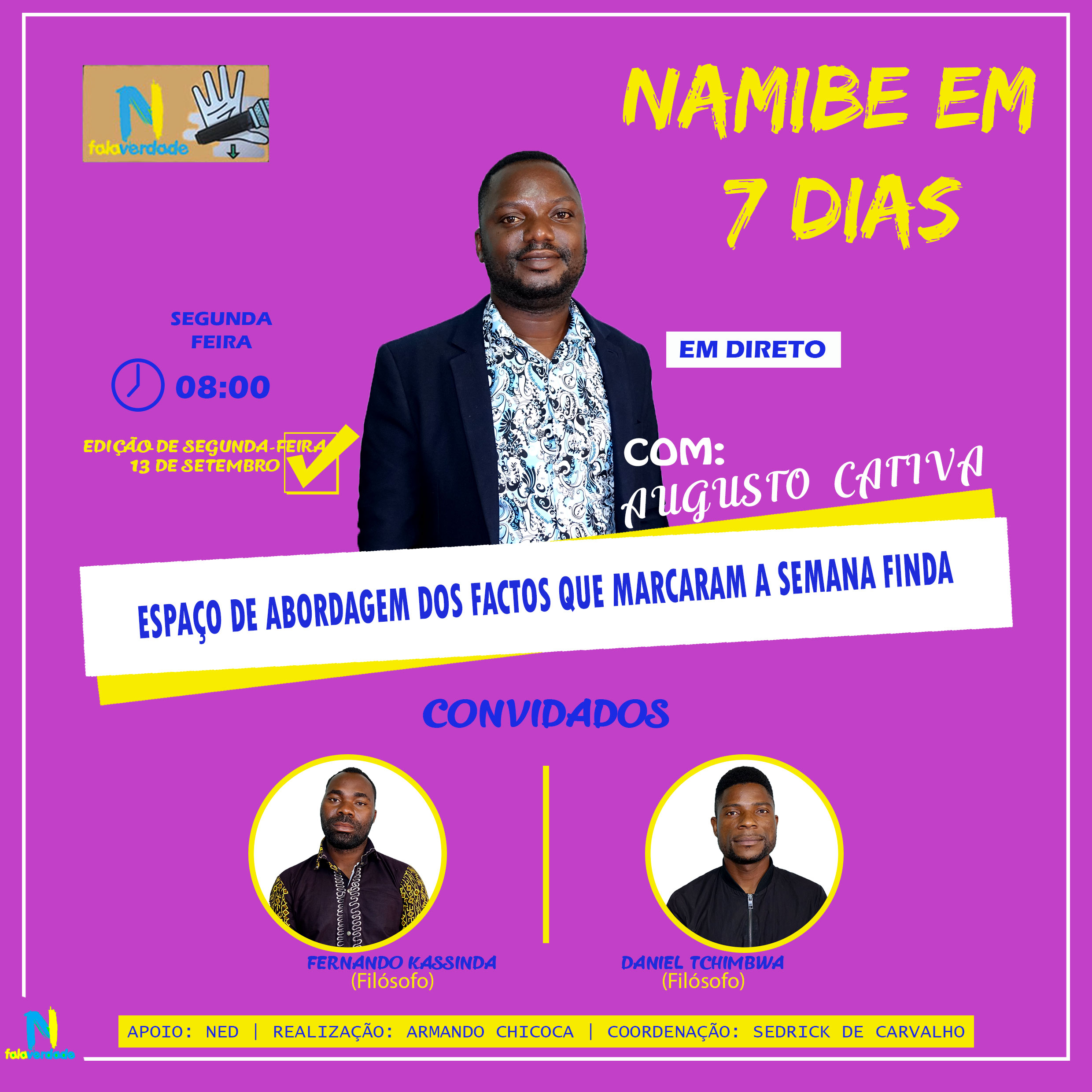 Namibe em 7 dias análise dos factos que marcaram a semana finda