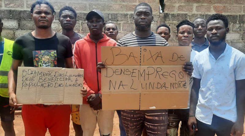 Jovens desempregados anunciam manifestações em Cafunfo para exigir recrutamento nas empresas mineiras da região