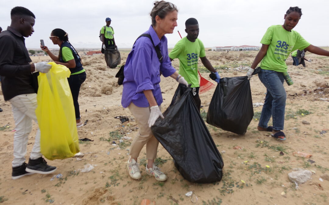 Embaixadora da União Europeia em Angola  constata projectos de impacto social no Namibe